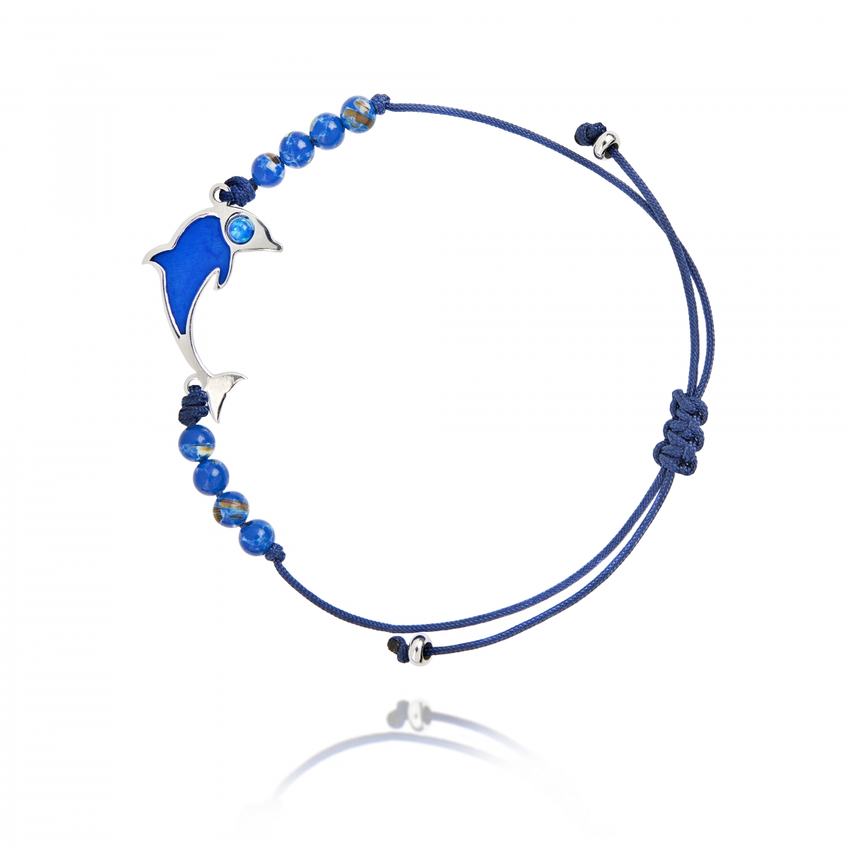 ΒΡΑΧΙΟΛΙ ΔΕΛΦΙΝΙ ΜΕ ΜΠΛΕ ΣΜΑΛΤΟ ΚΑΙ ΟΠΑΛ