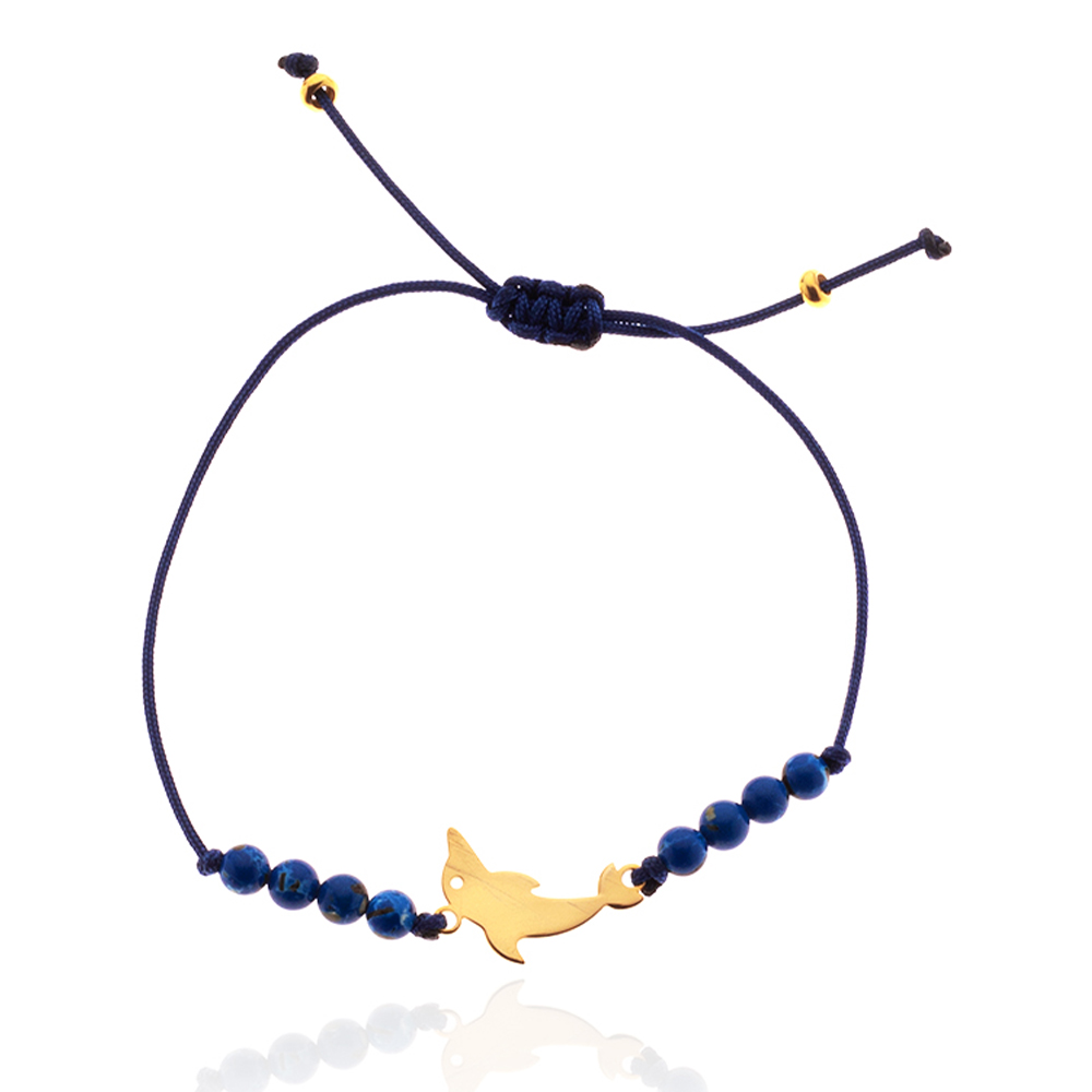 ΒΡΑΧΙΟΛΙ ΔΕΛΦΙΝΙ ΣΕ ΚΟΡΔΟΝΙ ΜΕ ΧΑΝΤΡΕΣ