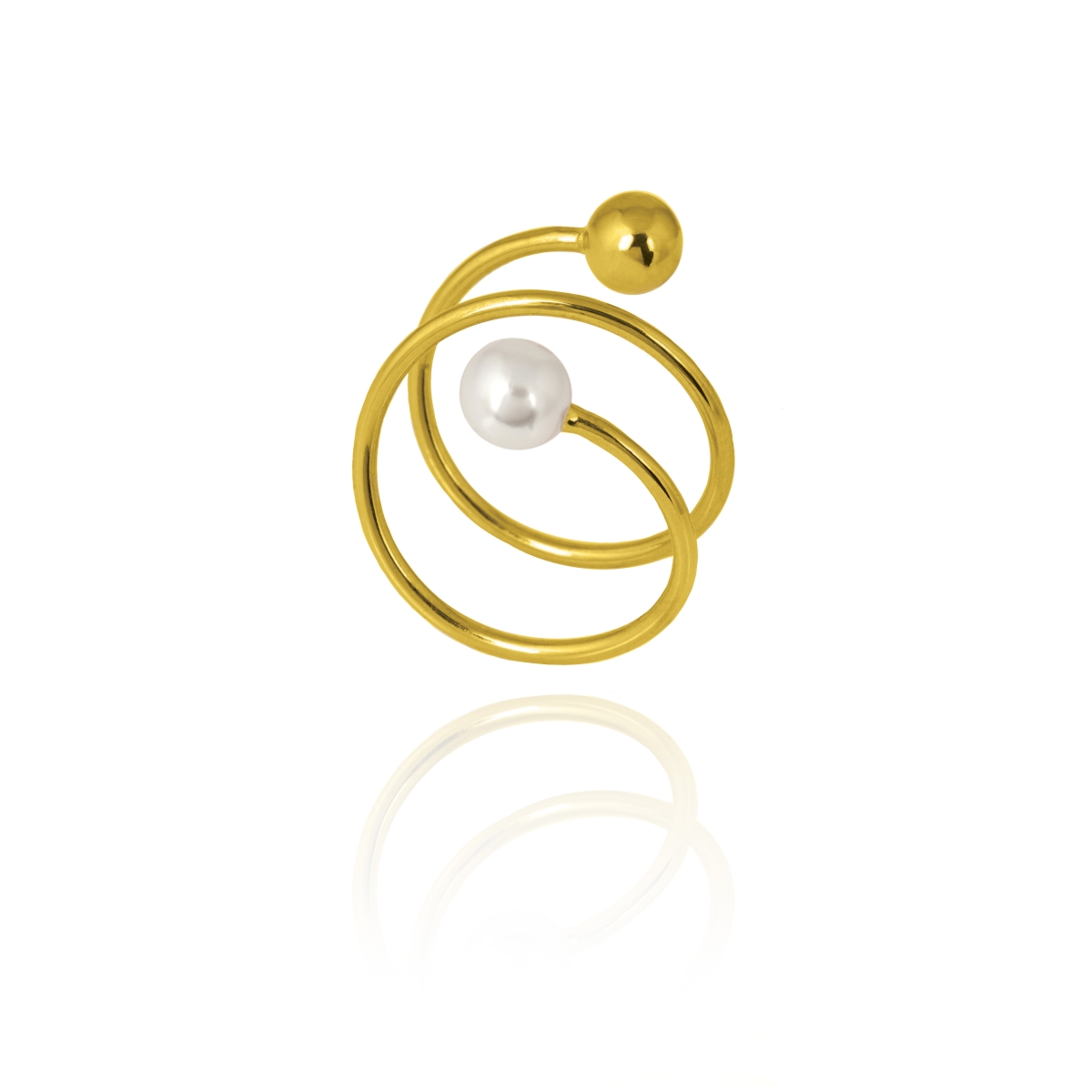 Pearl Triple Δαχτυλίδι